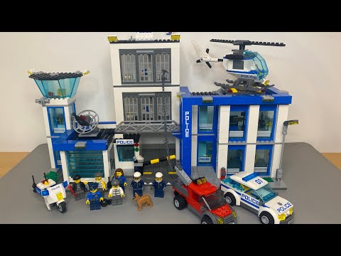 LEGO® City - 60047 Ausbruch aus der Polizeistation / Police Station | speed build | Review