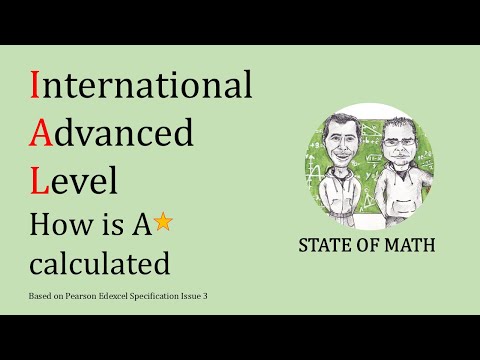 Pearson Edexcel IAL Maths: How the A* Is Calculated (in 5 minutes)