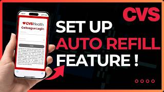How To Set Up CVS Auto Refill Feature!