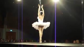 A fusion of Ballet and Pole dancing