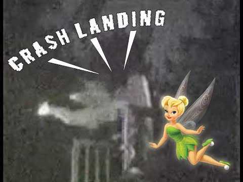 Tinker Bell Crash Landing in Disneyland 1980s