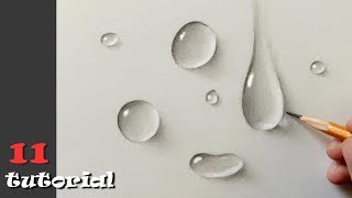 Как нарисовать реалистичные капли воды?! Очень простой рисунок. Как нарисовать реалистичные капли воды?! Очень простой рисунок.