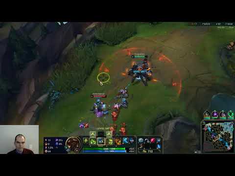 Urgot vs Shaco, top lane, with commentary