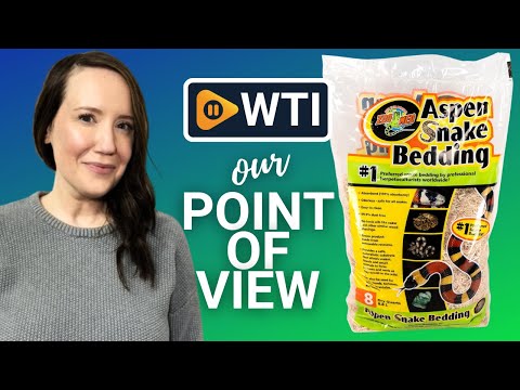 Zoo Med Aspen Snake Bedding 8 Quarts 8 qt - WTI product video review