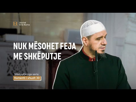 SHKËPUTJE | Nuk mësohet feja me shkëputje - Enis Rama