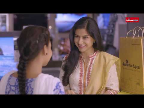 Diksha nisha Reliance digital store ad
