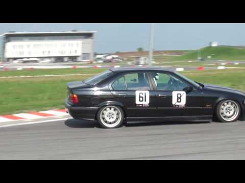 G. Krakowski /O. Krakowska - BMW E36 325i - ClassicAuto Cup 4 Runda  Tor Jastrząb 10-09-2016