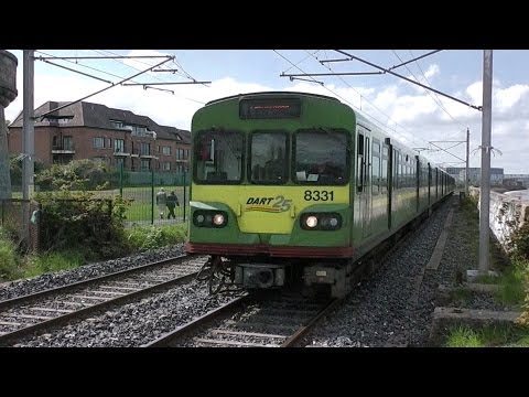 8300 Class Dart Train number 8331 - Booterstown, Dublin