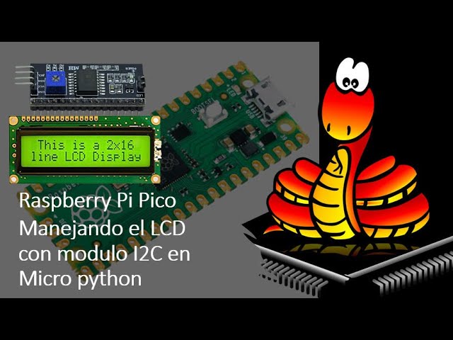 Vídeo relacionado con ARCELI IIC I2C TWI 1602 Módulo LCD Display, Módulo Serial 16x2 Display, Compatible con Raspberry Pi Pico