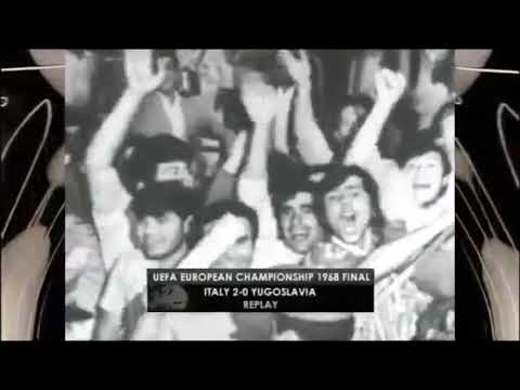 Italy v Yugoslavia European Champs Final and Replay 08 and 10-06-1968