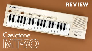 Video thumbnail for Casio MT-30 - Full Review by Keen On Keys