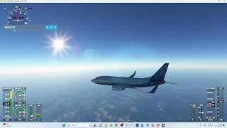 2023 Flugsimulator MS FS2020 Boeing 737-700 Kapitel 7 - EDDH-EDDM - Taking off from EDDH