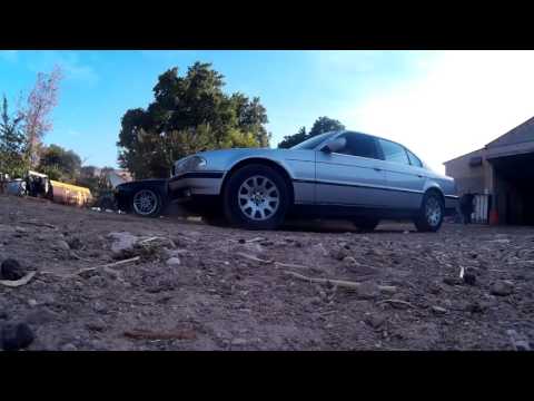 BMW v8 biturbo diesel sound without exhaust