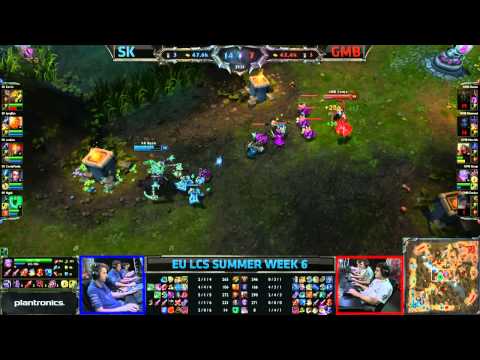 SK Gaming (SK) vs Gambit Gaming (GMB) || Tenerife Spain EU LCS Summer 2013 W6D2 || Full Game HD