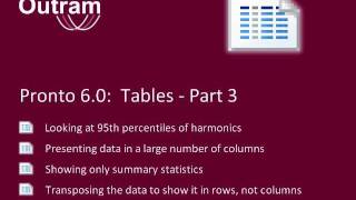 Tables (3 of 3) - 95th Percentile of 50 Harmonics Example and Export to Excel