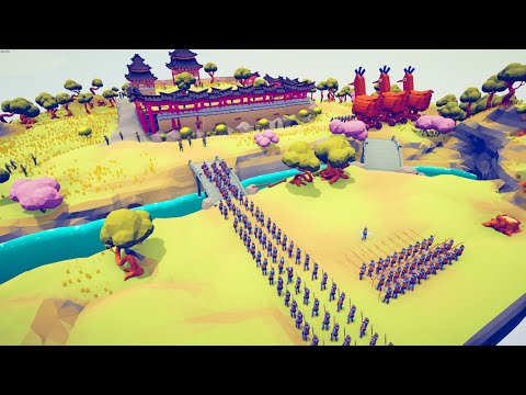 150x GREEK ARMY SIEGE SAMURAI CASTLE - Totally Accurate Battle Simulator TABS
