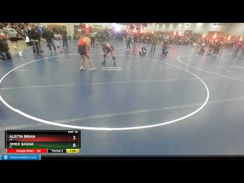 170 Lbs Champ. Round 1 - Omer Barak, FL Vs Austin Brian, AZ 5c12