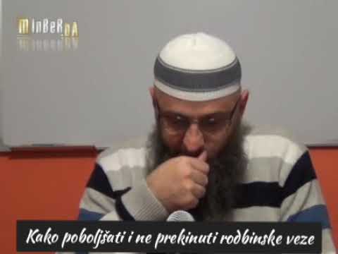 Kako poboljšati i ne prekinuti rodbinske veze-Dr.Safet Kuduzović