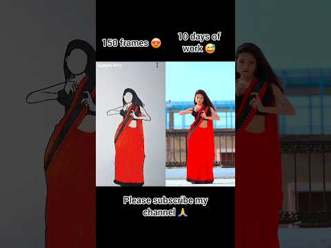 Chammak Challo (artist version)🤩 #flipbook  #sudipto_arts #trending #chammakchallo