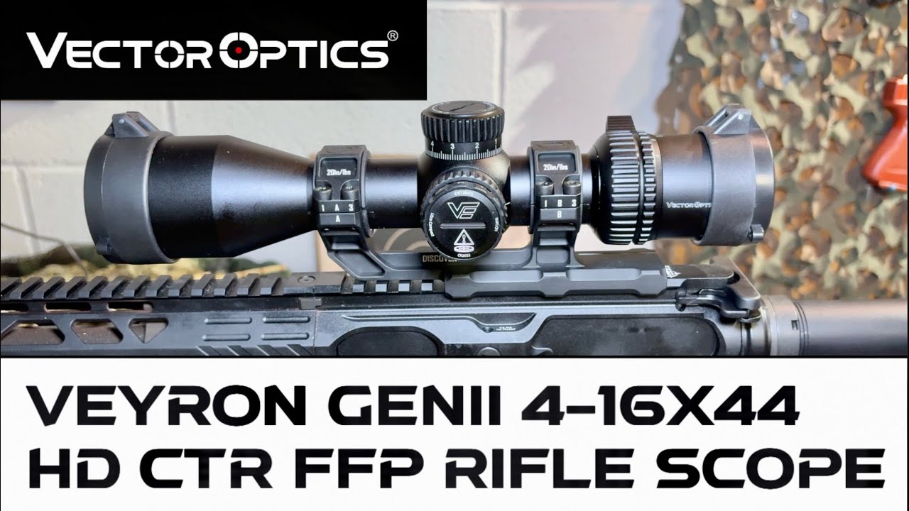 Vector Optics Veyron 4-16X44: Riflescope Review