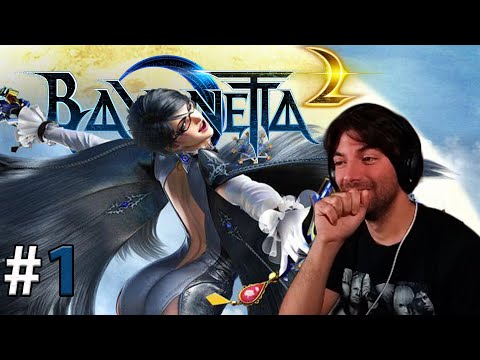 Devil May Cry Addict plays Bayonetta 2 for the FIRST TIME! | Bayonetta 2 Part 1