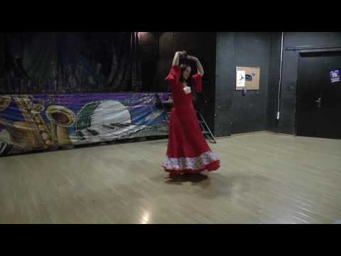 Эх раз.. цыганский танец, Ошуркова Татьяна. Школа Шантел , рук. Ганга Баталова