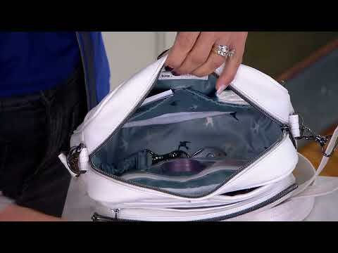 Lug Matte Luxe Crossbody with Charm Bar - Carousel XL on QVC