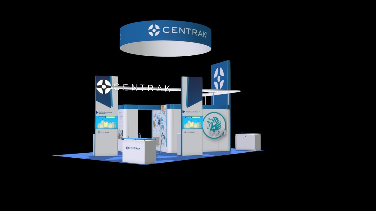 Tradeshow Booth in 3D | Centrak | Sketchfab