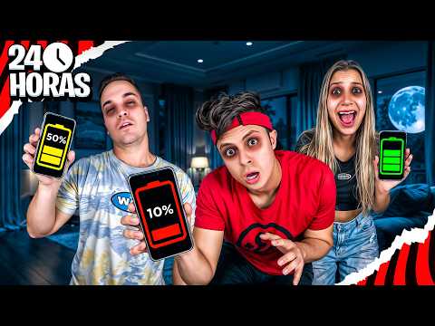 Whoever runs out of cell phone battery first wins! *Extreme competition