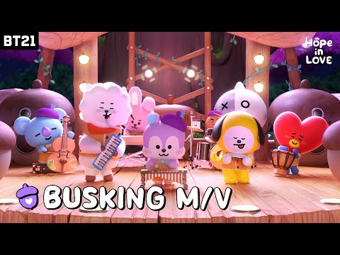 BT21 Hope in Love | 'Hope in Love' Busking M/V