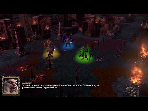 Revenge of Mal'Ganis - Act I - Interlude - A plan is made - warcraft 3 Reforged
