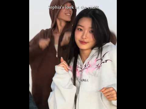 The way she is looking at Yoonchae 😂 #katseye #kpop #yoonchae #sophia #keonho #cortis #shorts