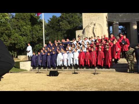 La Marseillaise : Reims, le 11 novembre 2014