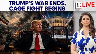 Trump Watches UFC as US-Iran Announce End of War, Reopening of Hormuz | Firstpost Live | N18G