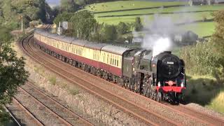 BR BRITANNIA 70000 POWER  'The Settle and Carlisle Fellsman'  03 09 2025