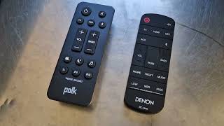 Video thumbnail for Denon DHT-S517 v Polk Signa S4 soundbars comparison test by hxos plus