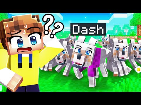 I Became a DOG in Hide and Seek (Minecraft)