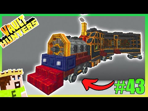 Create TRAIN!!! - Minecraft Vault Hunters SMP 1.18 eps43