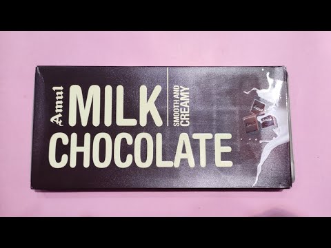 Brown rectangular amul milk chocolate, number of pieces: 20
