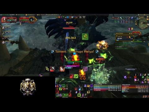 Mythic+: Maw of Souls+13 (2017.07.12) - tank PoV - Sanguine/Volcanic/Fortified