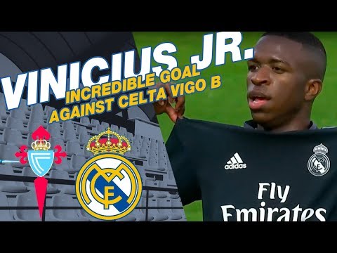 Vinicius Jr.'s GOLAZO against Celta Vigo B!