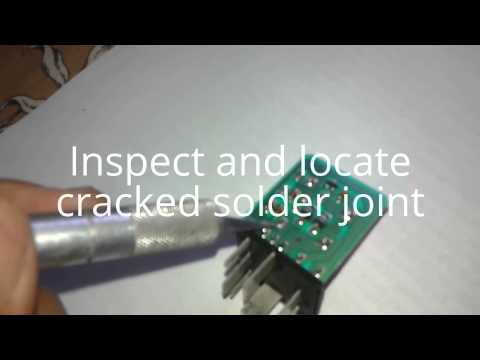 Mercedes C230 Seat Adjustment Relay Repair