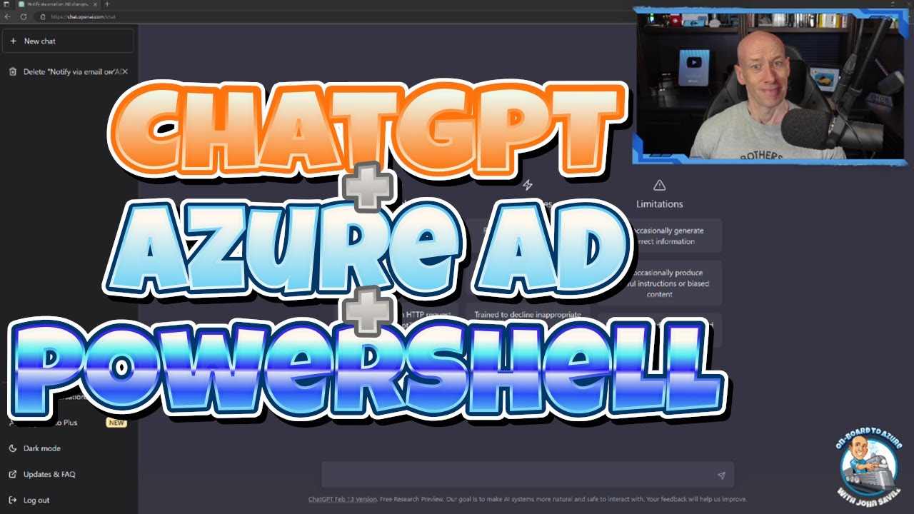 Using ChatGPT with Azure AD and PowerShell