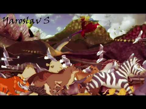 Animal Stampede by Yaroslav S