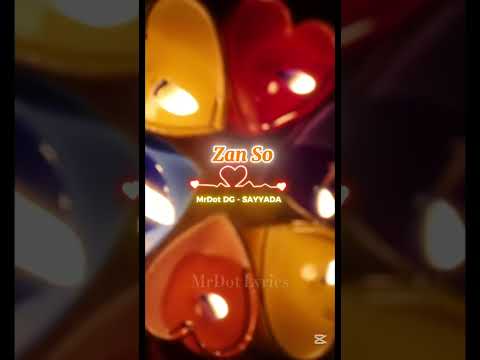 MrDot DG - SAYYADA ( Lyric Video )