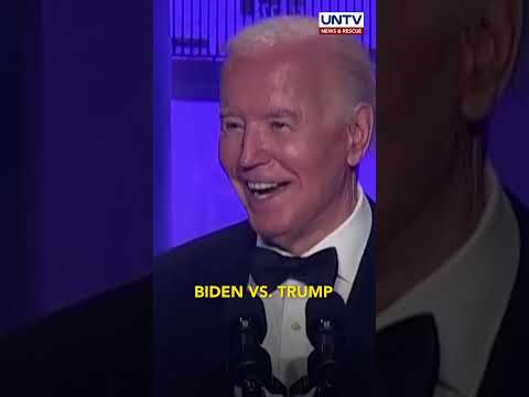 US Pres. Biden pokes fun at Donald Trump at White House correspondents’ dinner