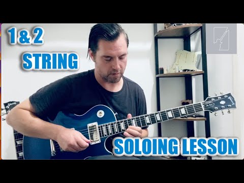 How To Play Awesome One And Two String Blues Solos Horizontal - Cool Solo Techniques For Lead Guitar