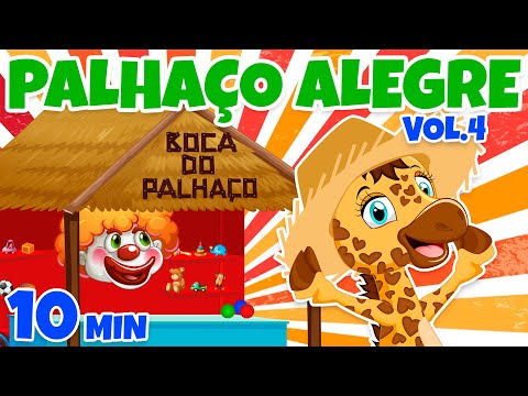 Palhaço Alegre Vol. 4 - Giramille 10 min | Desenho Animado Musical