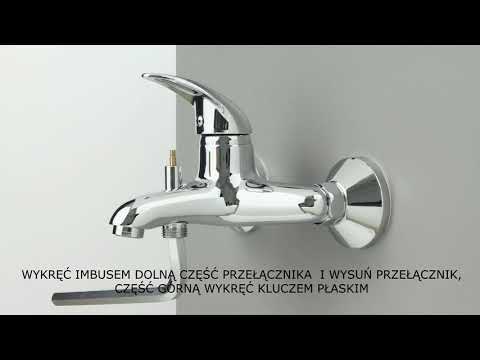 Jak naprawić przełącznik w baterii wannowej? Instrukcja wymiany przełącznika natrysku | KFA Armatura