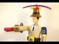 1999 DISNEY S INSPECTOR GADGET SET OF 8 McDONALD S HAPPY MEAL MOVIE COLLECTION VIDEO REVIEW